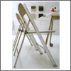 Chaises pliables de Calligaris Alu