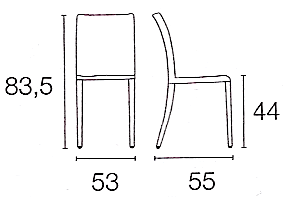 Lavabos et chaises