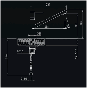 Mitigeur Lavabo , robinetterie cuisine et accessoires