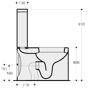 Toilettes, Lavabos à poser, Vasques