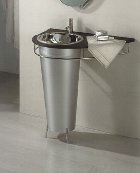 lavabos inox en acier, Lavabos