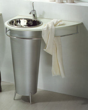 lavabos inox en acier, Lavabos