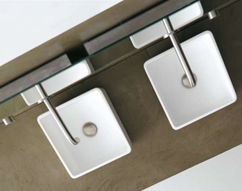 lavabos inox en acier, Lavabos