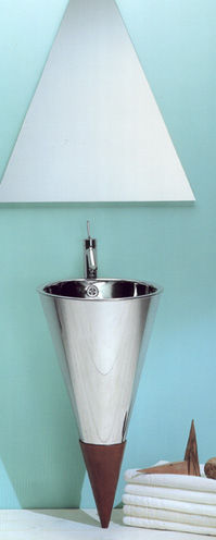 lavabos inox en acier, Lavabos