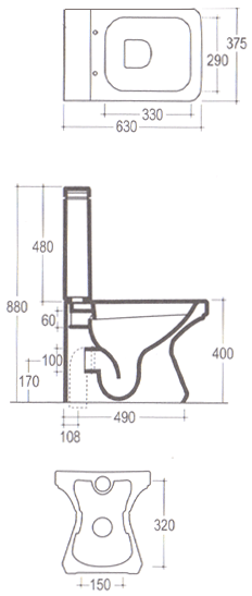 Toilette Vitruvit Kuna