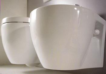 Toilettes Ceramica Esedra Poing