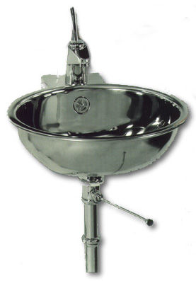 lavabos inox en acier, Lavabos