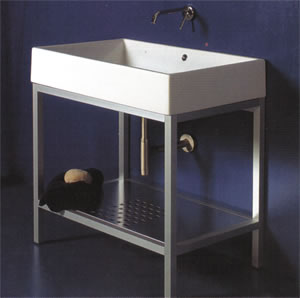  Douches, Lavabos,  Mitigeur Lavabo en pierre, Vasques